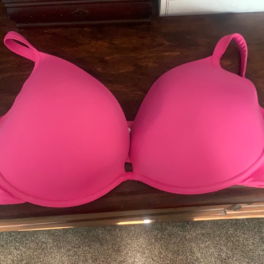 Pink bra